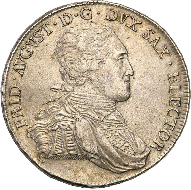 Niemcy, Saksonia. Fryderyk August III (1763-1806). Talar 1804 SGH, Drezno